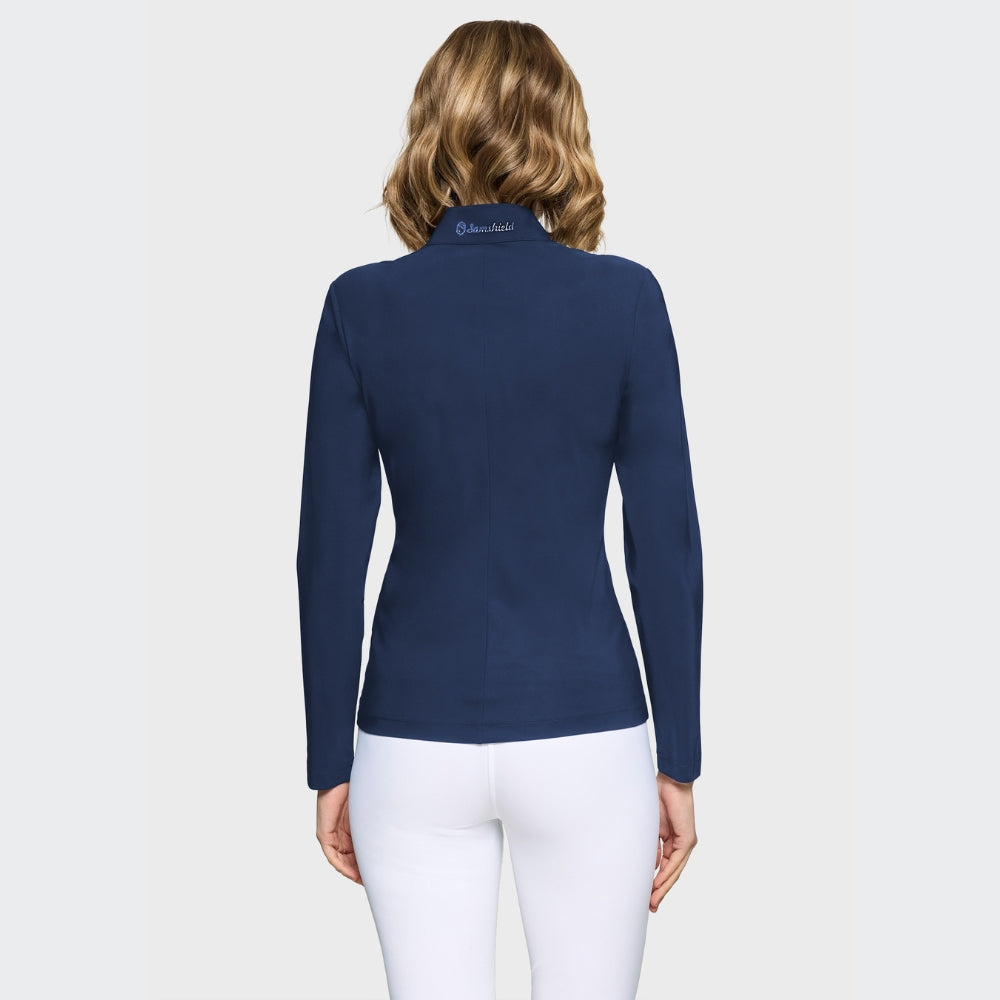 Ladies Nina Full Zip | Long Sleeves | Sapphire
