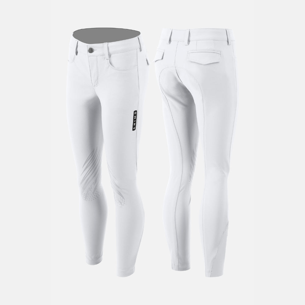 Boys Neneh Breeches | Knee Grip | White
