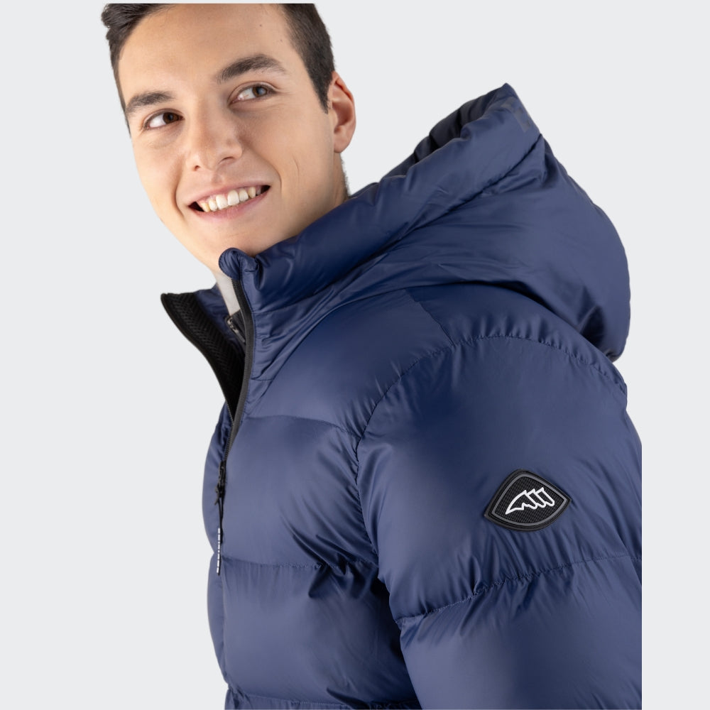 Mens Curt Padded Coat | Navy