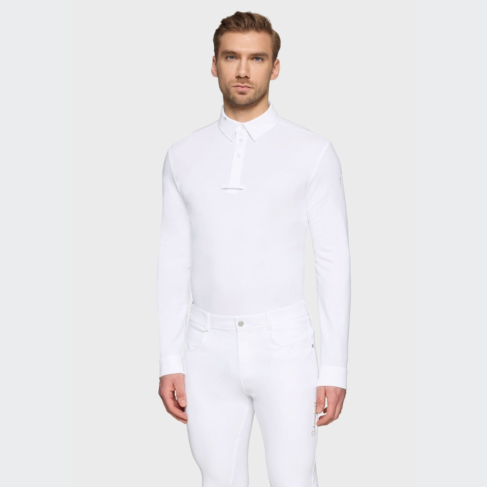 Mens Come Show Shirt | White