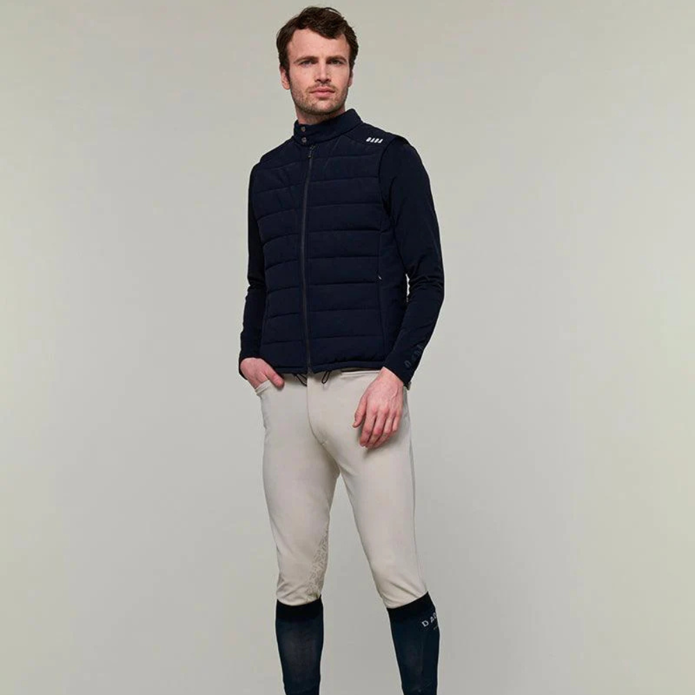 Mens Boreale Sleeveless Down Coat | Navy