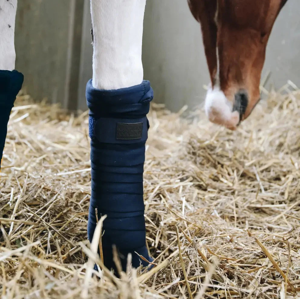 Repellent Stable Bandages - Set of 4 - Navy