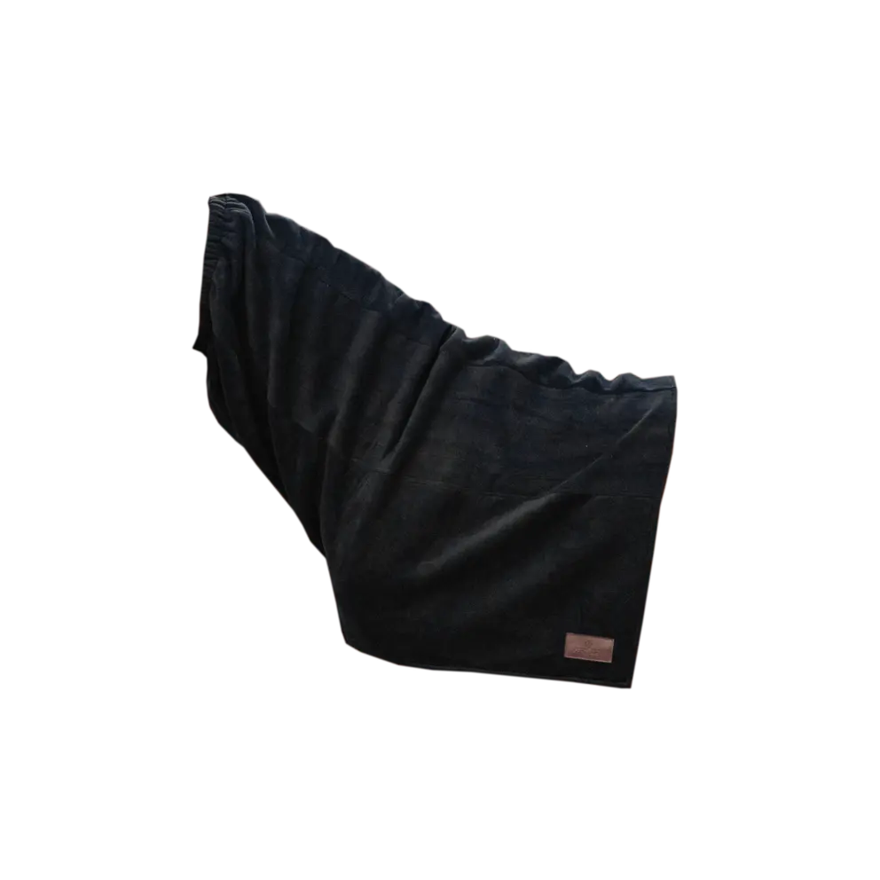 Heavy Fleece Horse Scarf | Black
