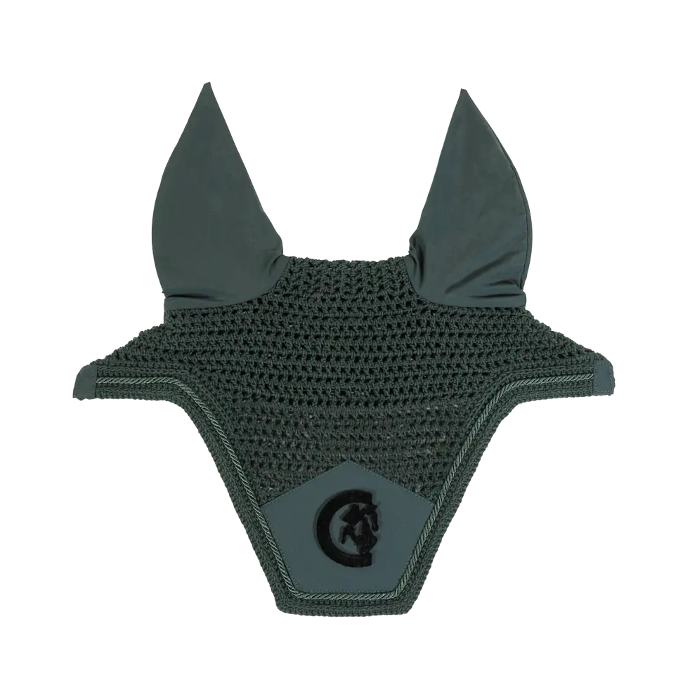 Fly Hood Wellington 3D Logo - Pine Green