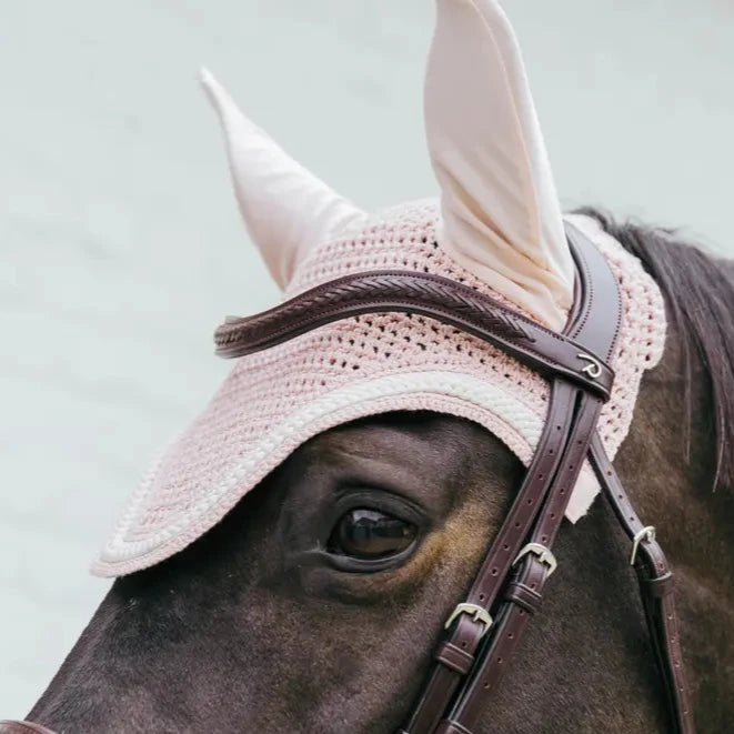 Fly Hood Wellington Plaited Cord - Light Rose