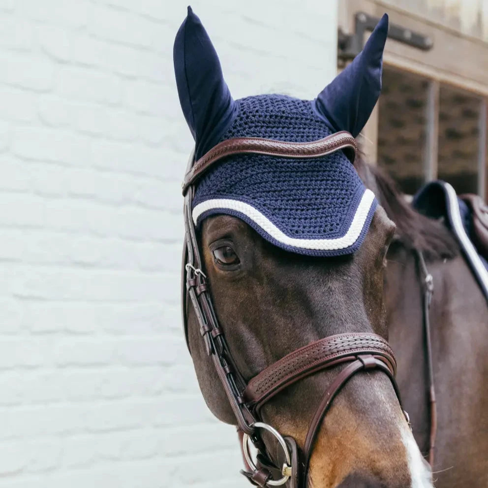 Fly Hood Wellington Plaited Cord - Navy