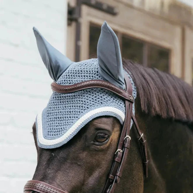 Fly Hood Wellington Plaited Cord - Light Blue