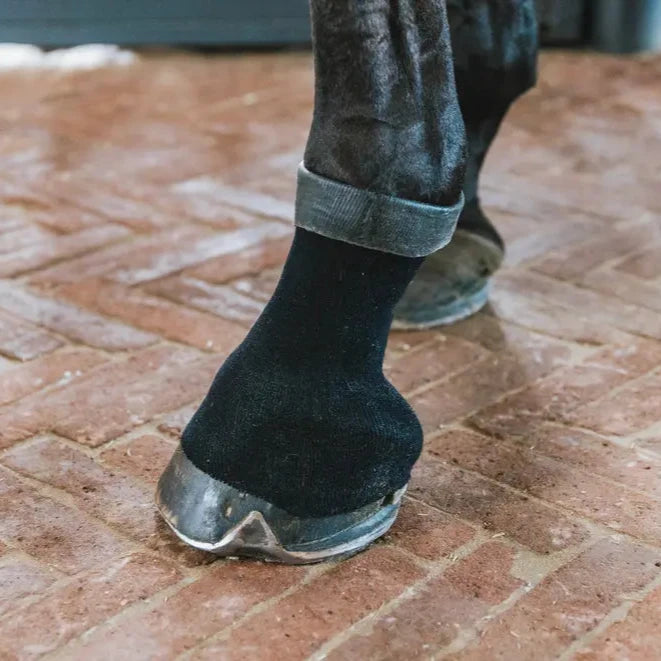 Tendon Grip Gel Sock - Black