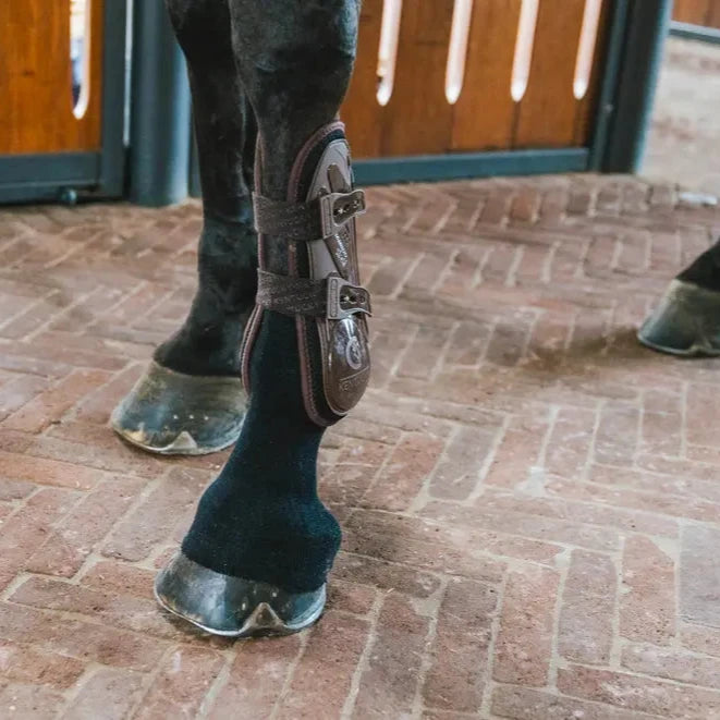 Tendon Grip Gel Sock - Black