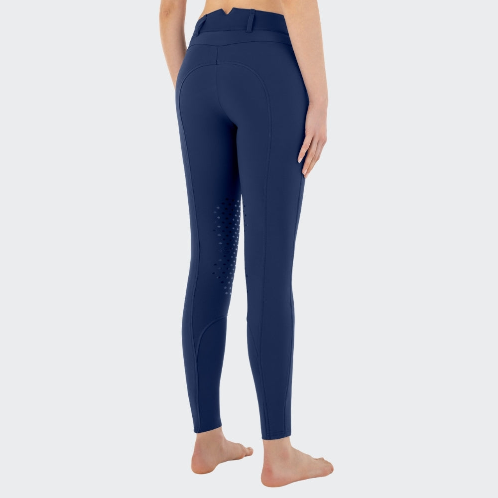 Ladies Adellekh Breeches | High Rise | Knee Grip | Navy