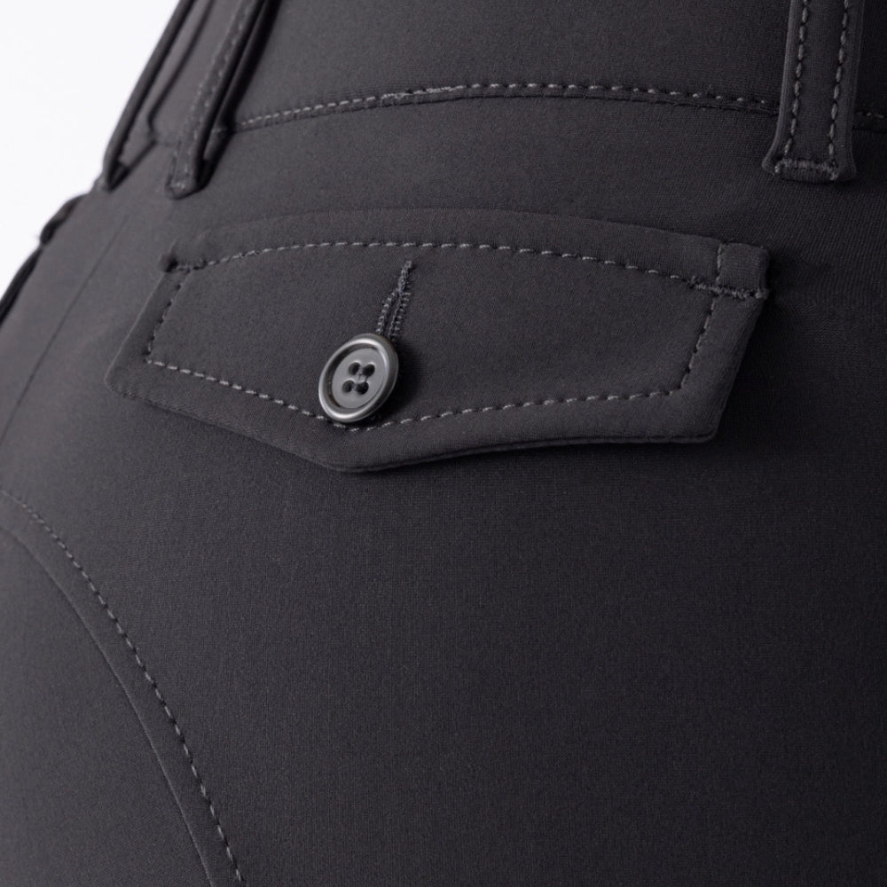 Ladies Atirk B Move Breeches | Medium Rise | Knee Grip | Black