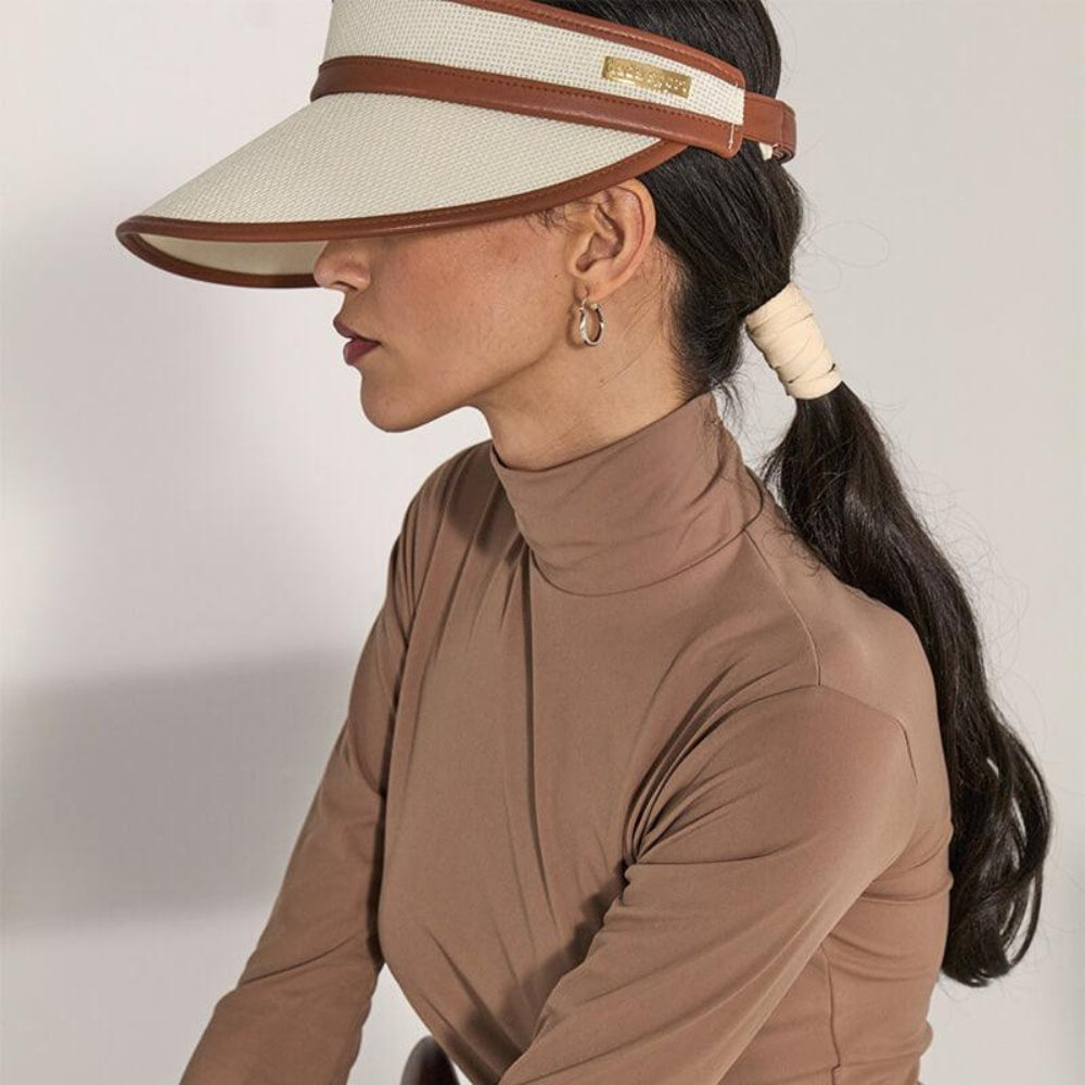 Ladies Sultane Visor | Ecru