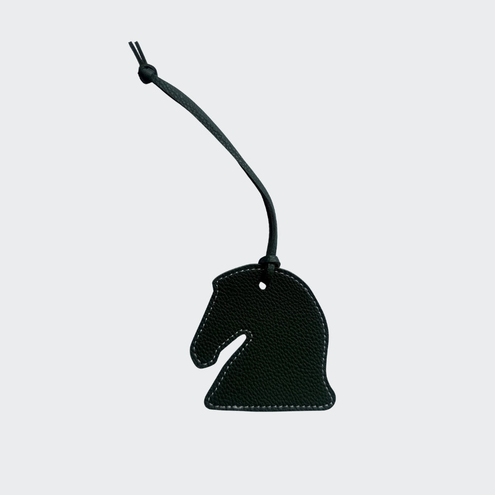 Horse Head Charm | Jet