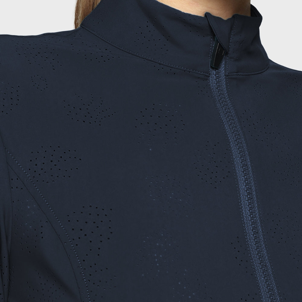 Ladies Hannah Full Zip Training Sweater | Navy