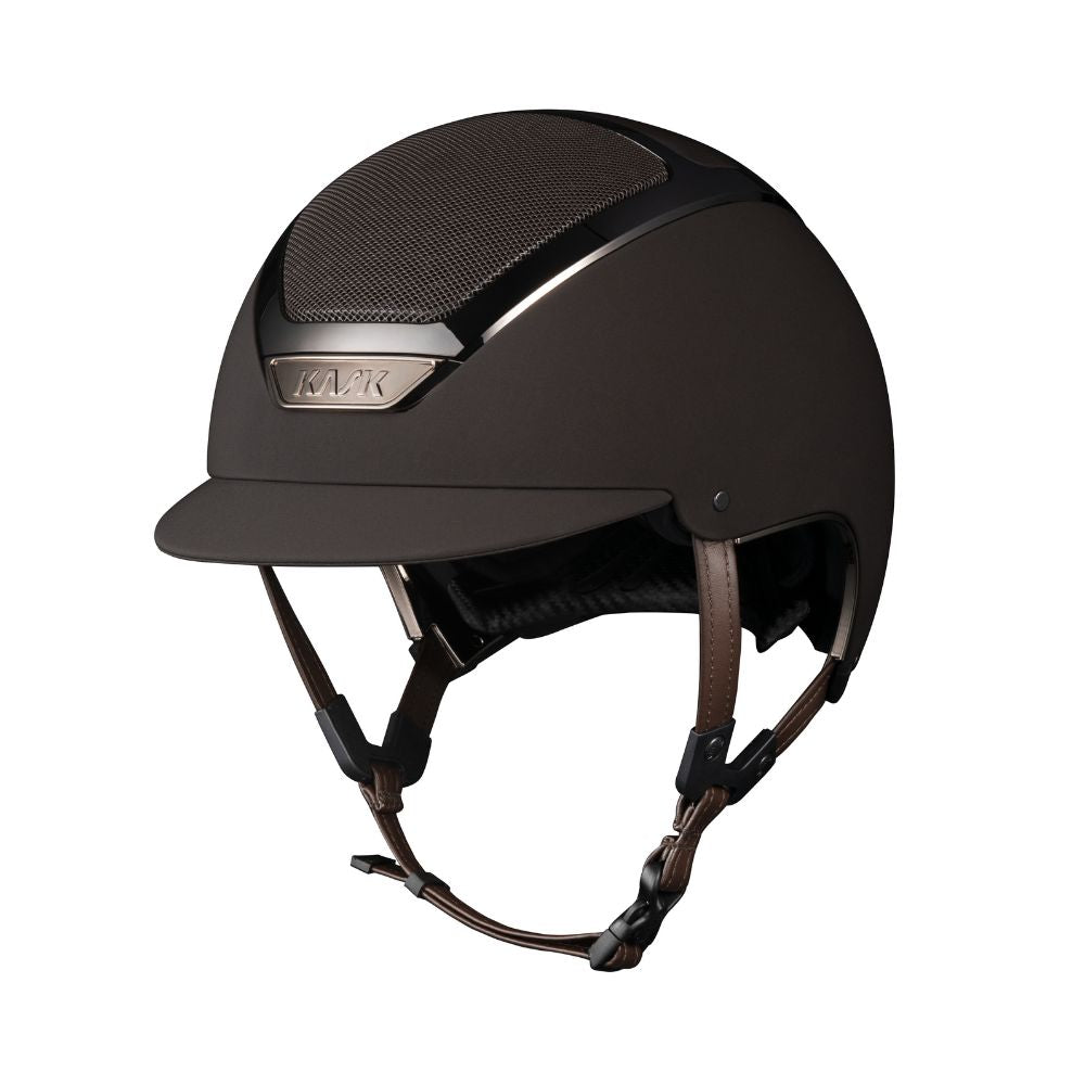 Dogma Chrome Riding Helmet | Brown