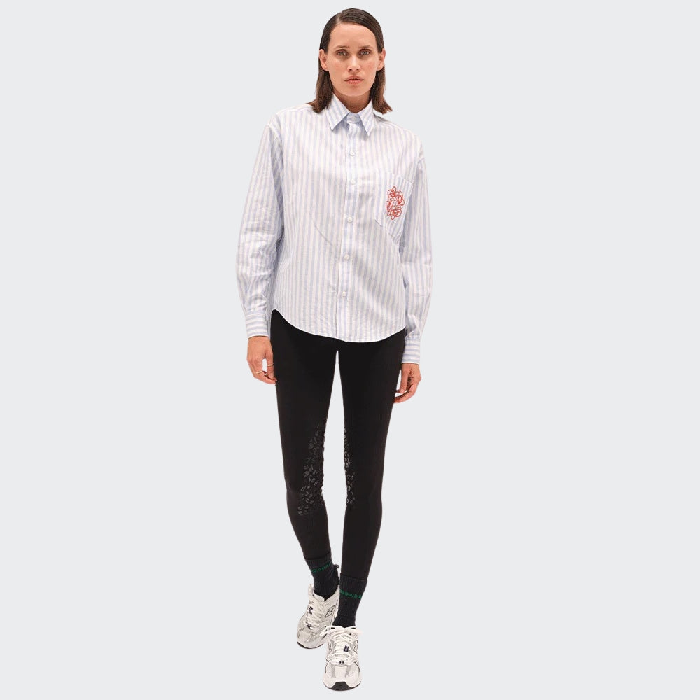 Ladies Olga Lightweight Shirt | Blue Stripes