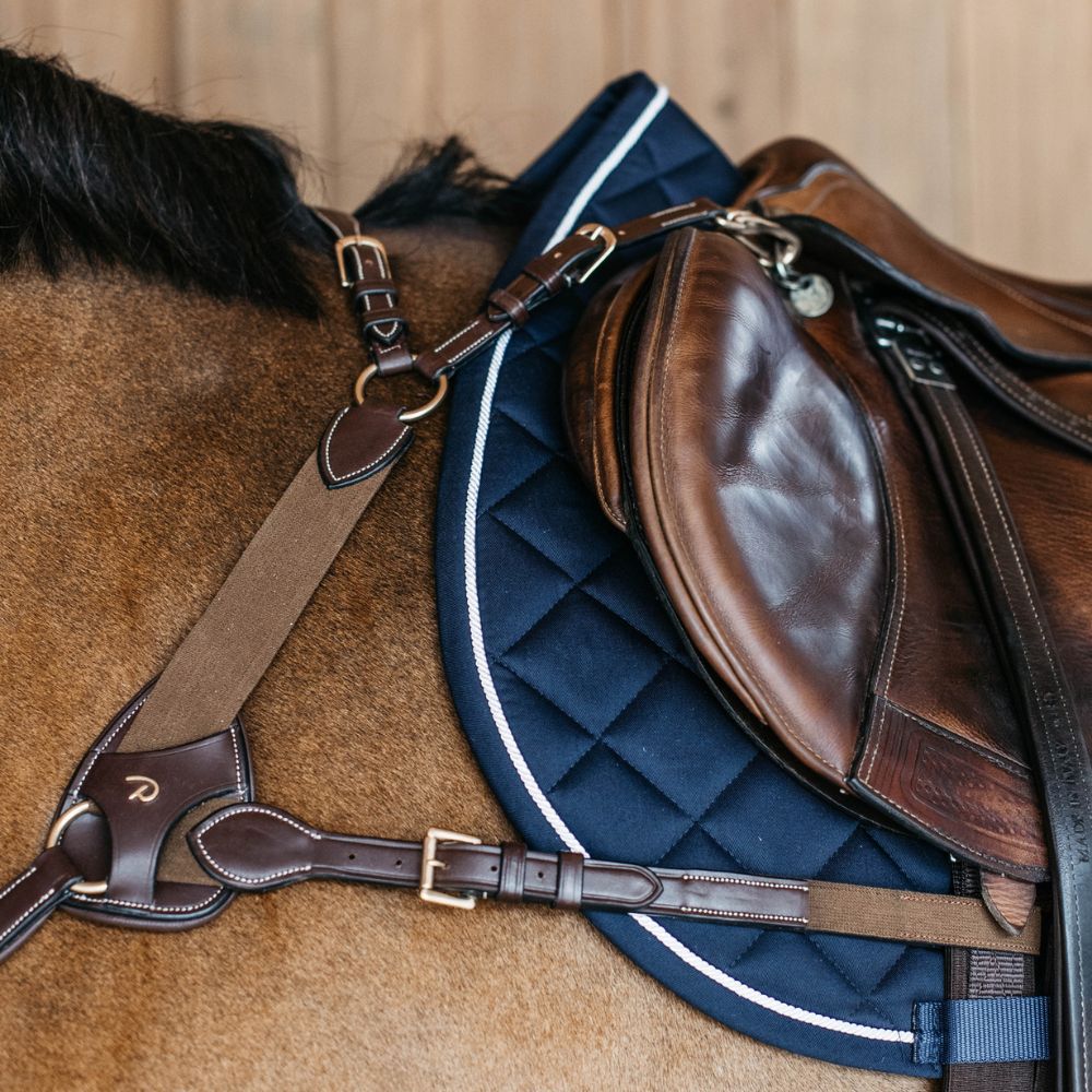 Diamond Saddle Pad Jumping | Navy