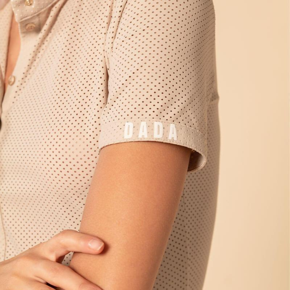 Ladies Helios Short Sleeve Competition Polo | Latte