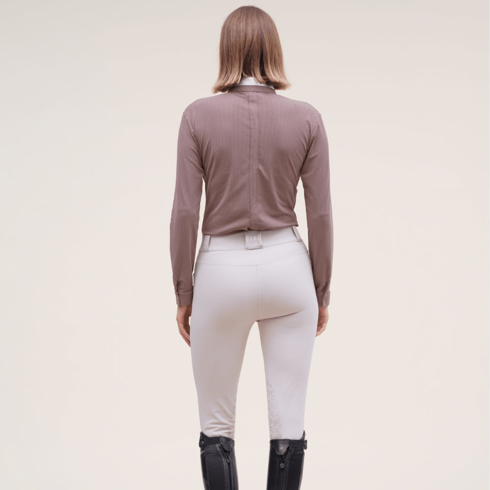 Ladies Helios L/S Show Shirt | Taupe