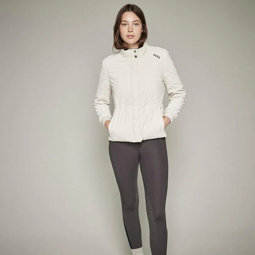 Ladies Tinka Puffer Coat | Chalk