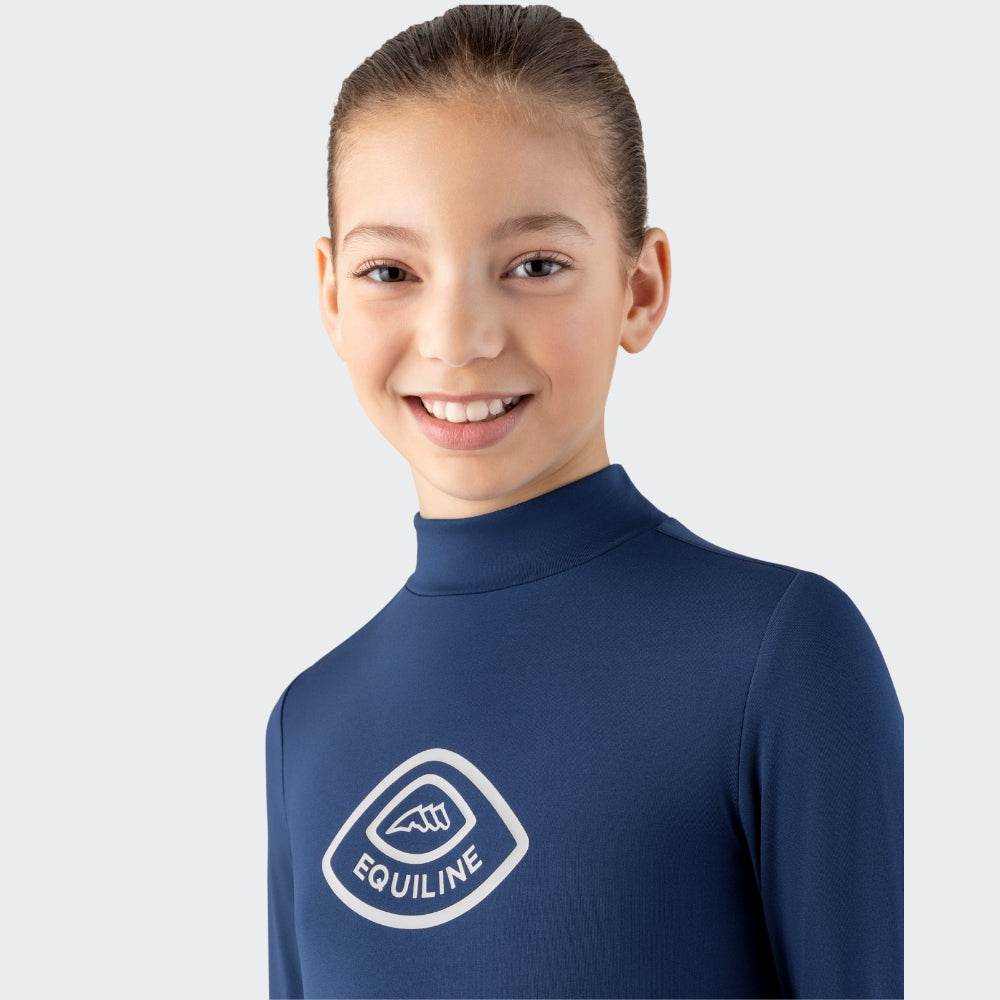 Girls Training Polo | Navy | White