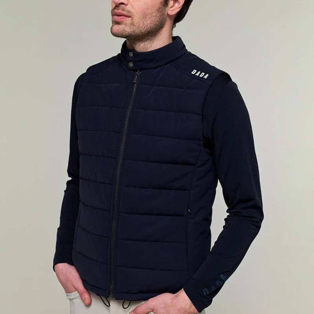 Mens Boreale Sleeveless Down Coat | Navy