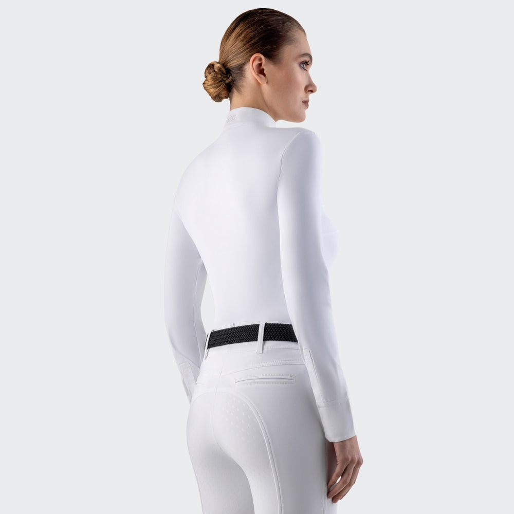 Ladies Garac Show Shirt | Long Sleeves | White
