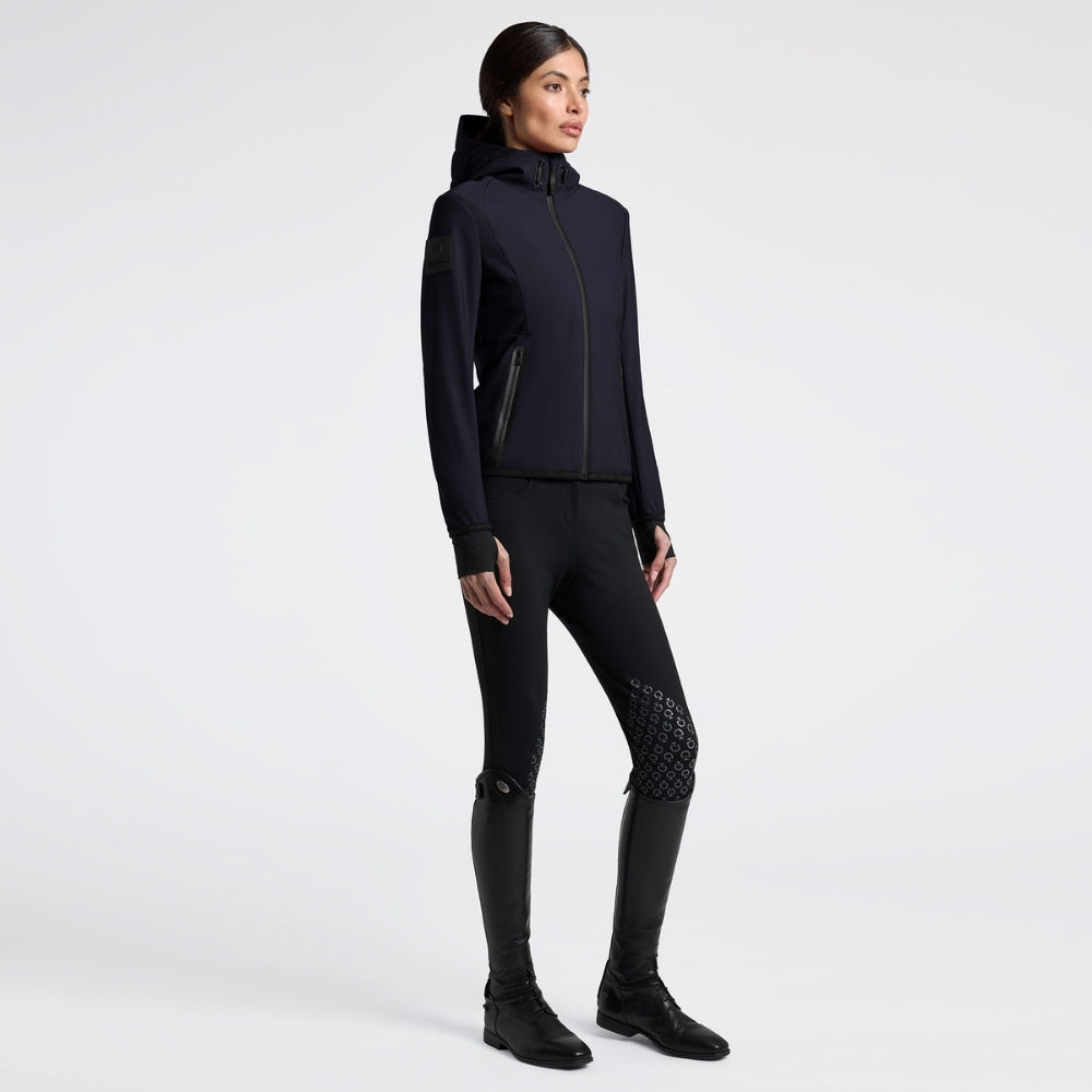 Ladies Thermal Hooded Performance Coat | Navy