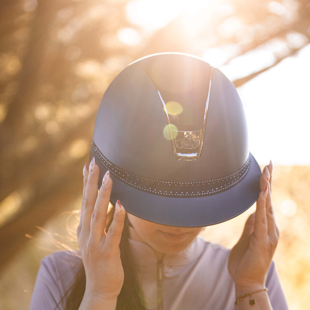 Custom | Miss 2.0 Shadowmatt Tiara Frontal Band Option | Navy