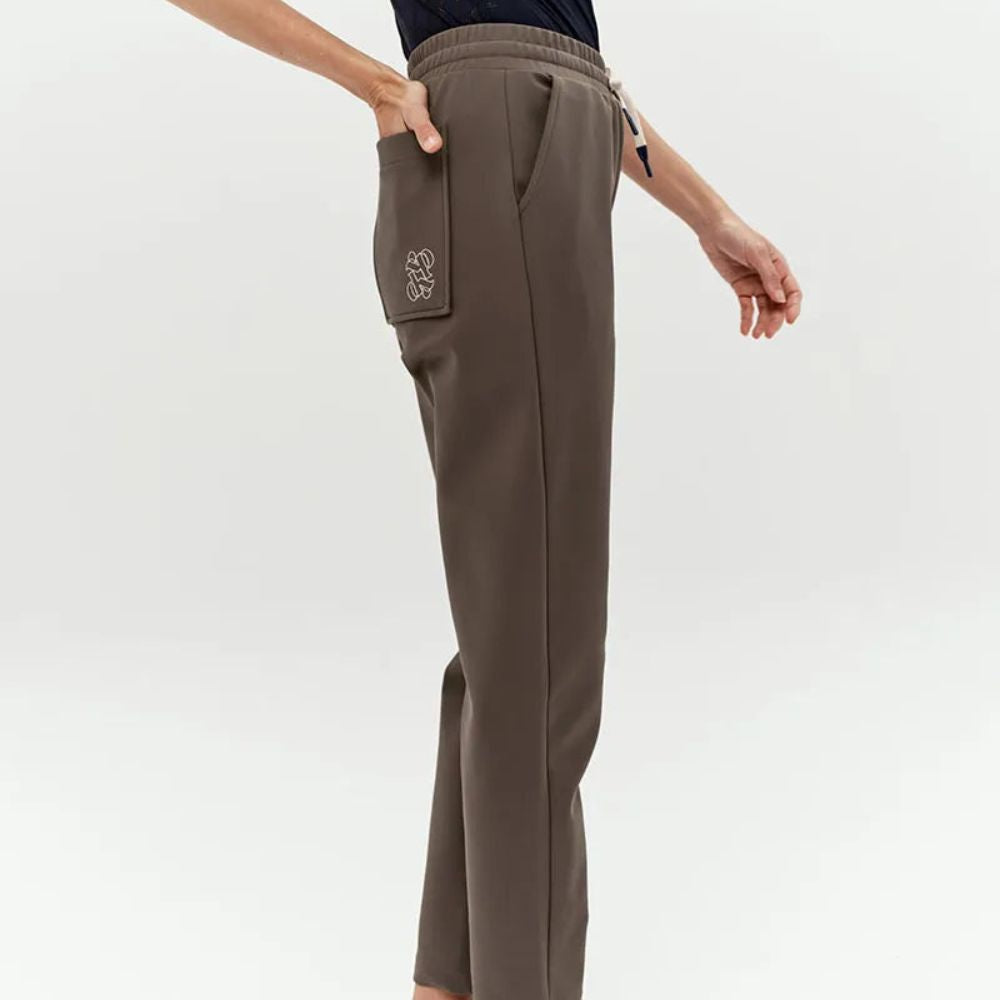 Ladies Ali Soft Technical Pants | Green Bronze