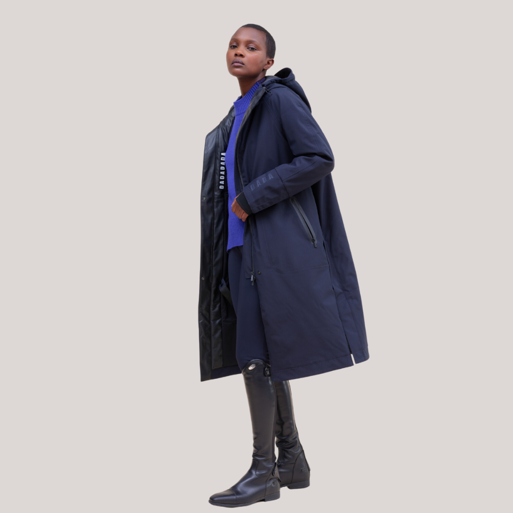Delgado Long Winter Parka | Navy