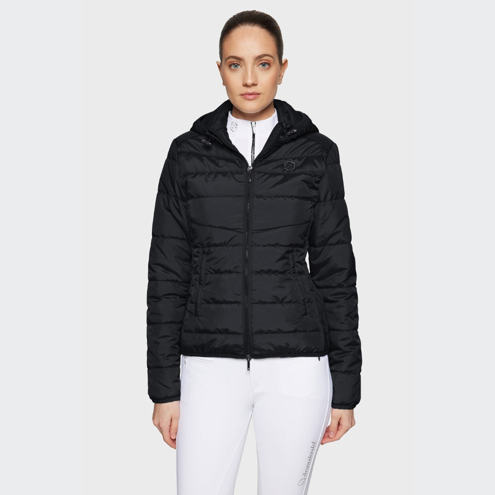 Ladies Davos Puffer Coat | Black