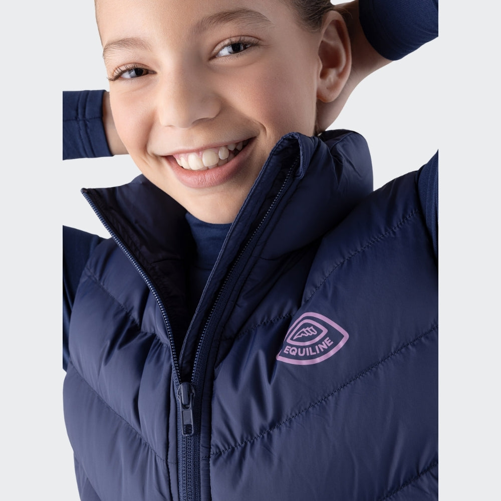 Girls Cetz Padded Vest | Navy
