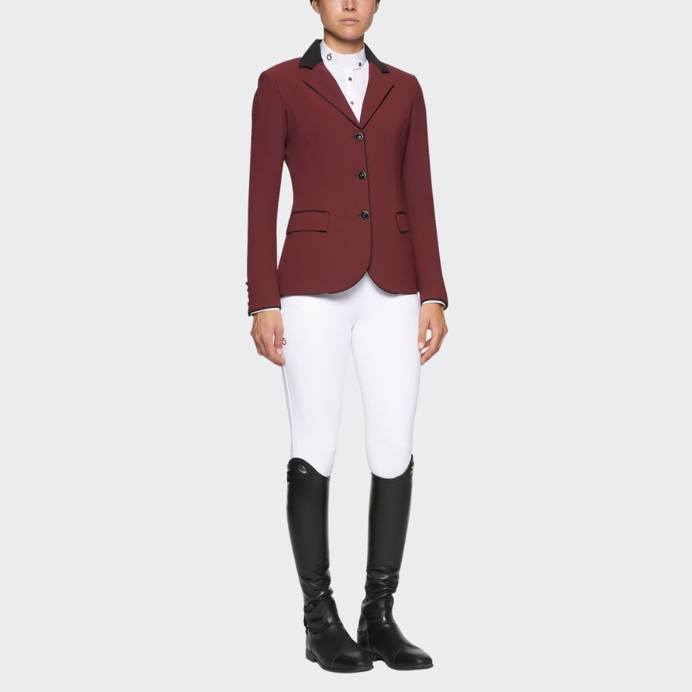 Ladies GP Riding Jacket | Burgundy
