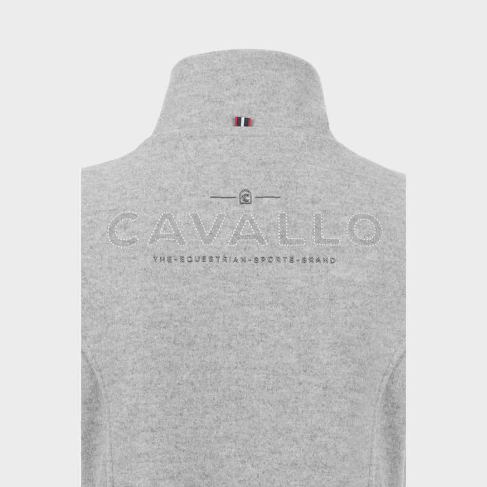 Ladies Cavalrebeca Wool Vest | Grey