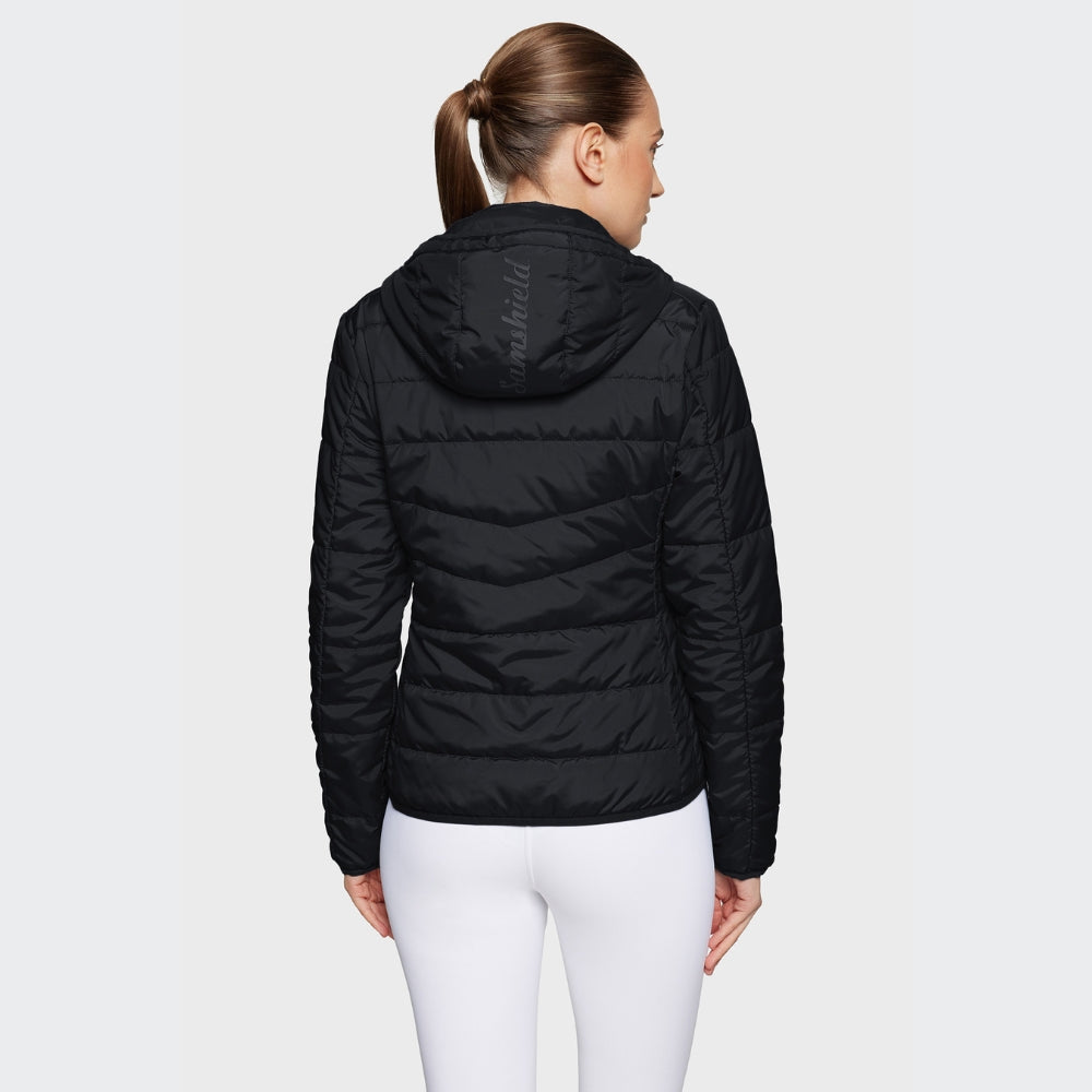 Ladies Davos Puffer Coat | Black