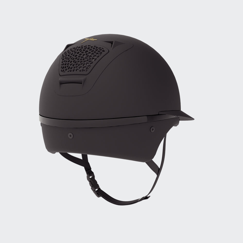 Voronoï Helmet Without Temple Protection | Black Matte