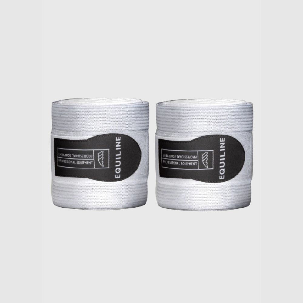 Elastic Work Bandages With Fleece | Set of 2 | White