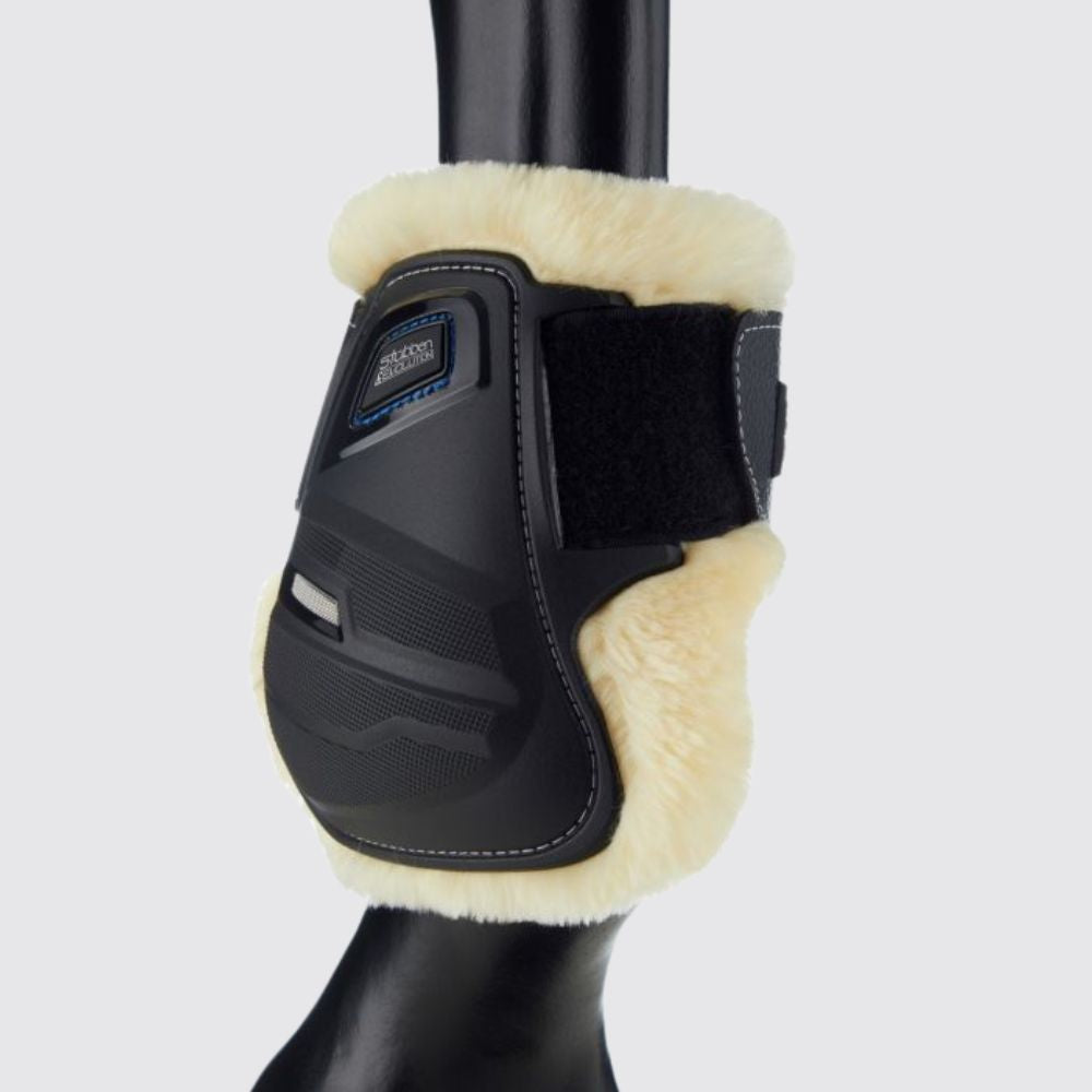 Hybrid Fleece Fetlock Boots | Black