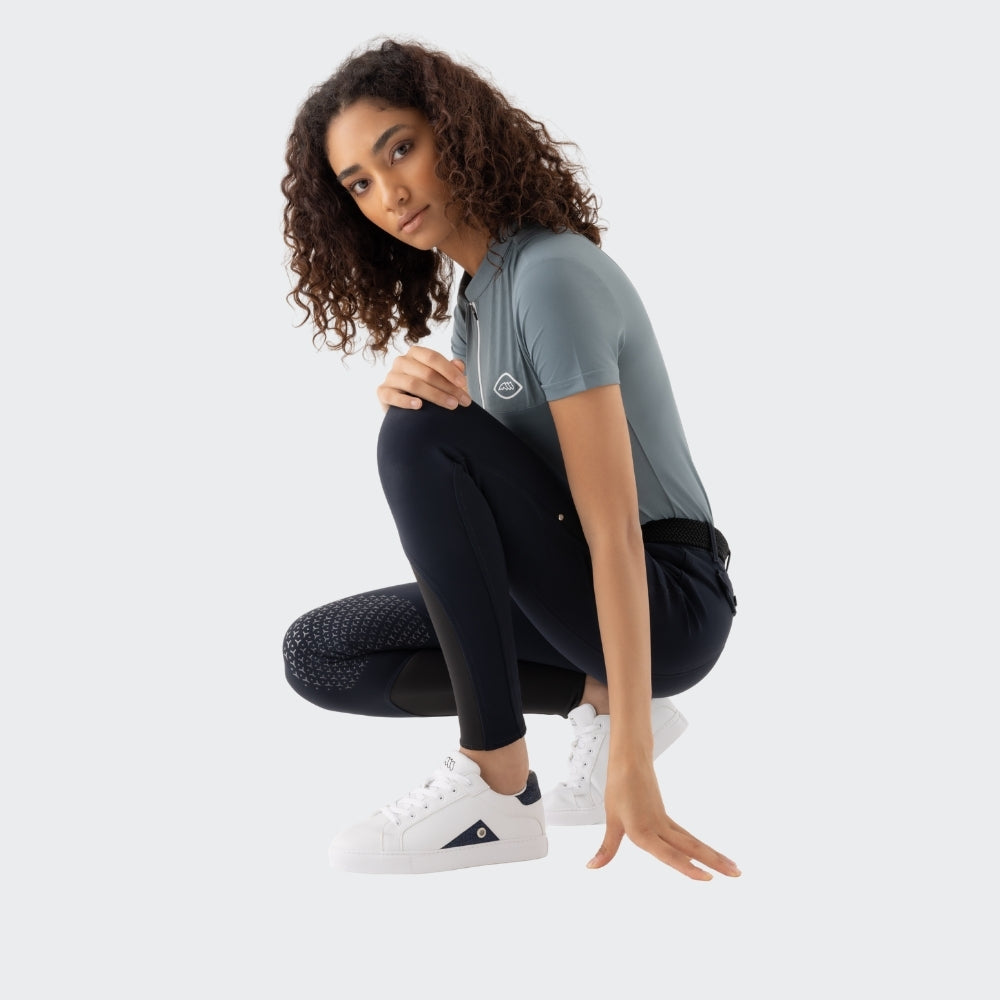 Ladies Eqcresty Training Polo | Short Sleeves | Forest Green