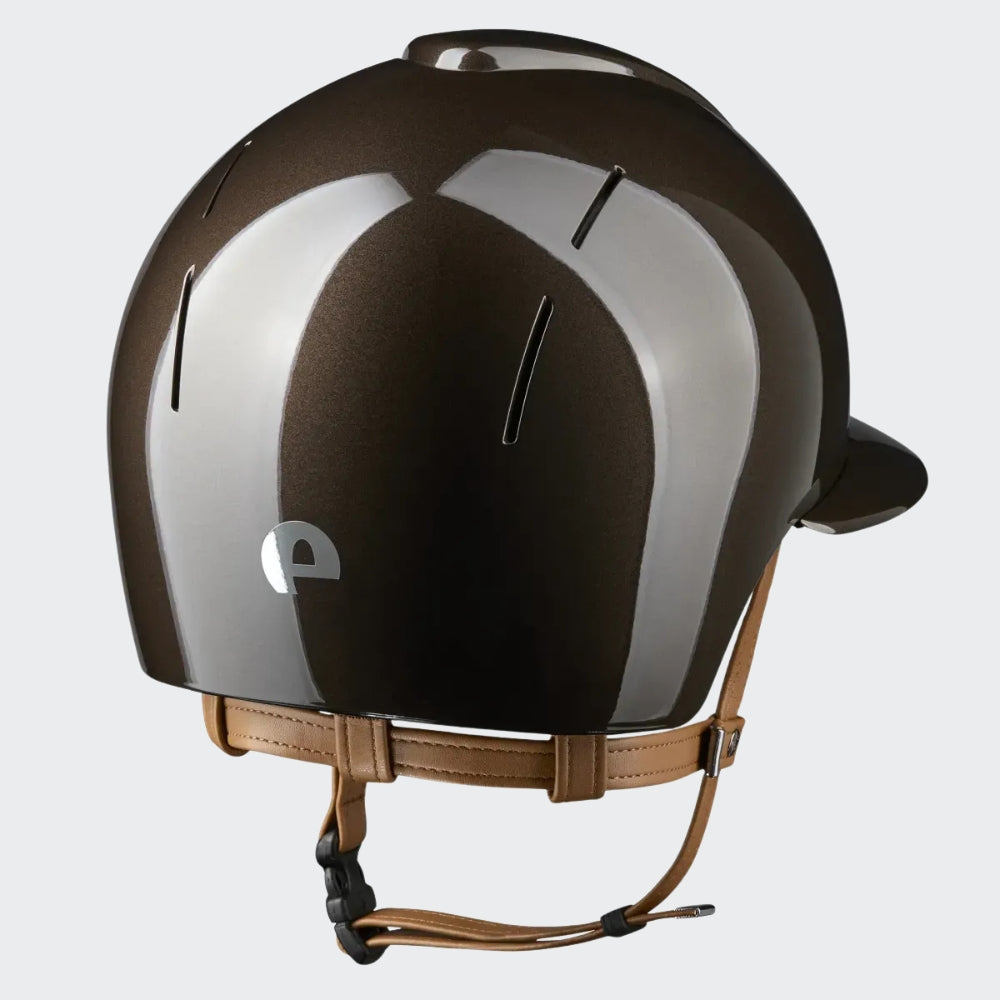 KEP Smart Nova | Beige Chinstrap | Polo Visor | Polish Brown