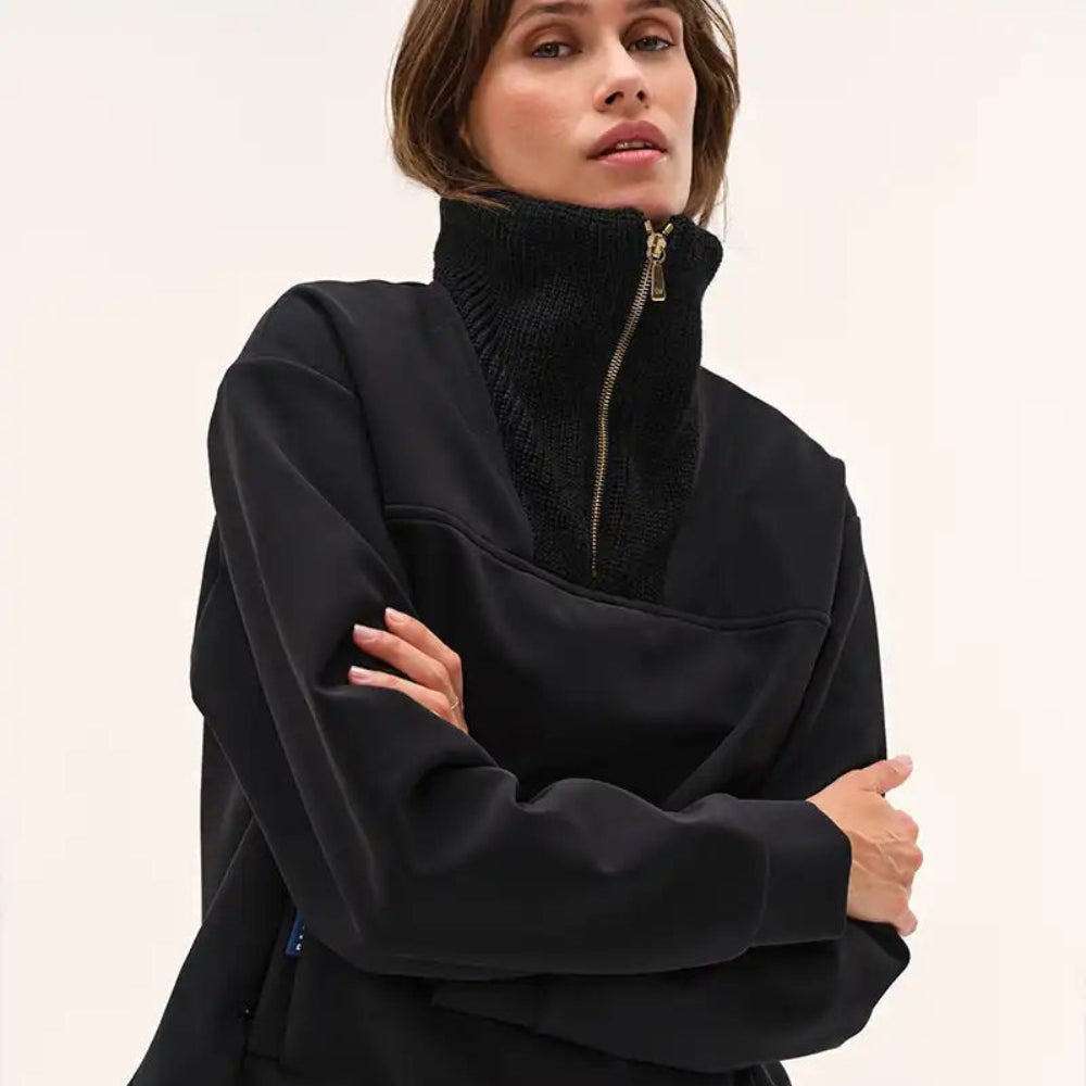 Ladies Urvoso Waterproof Coat | Black