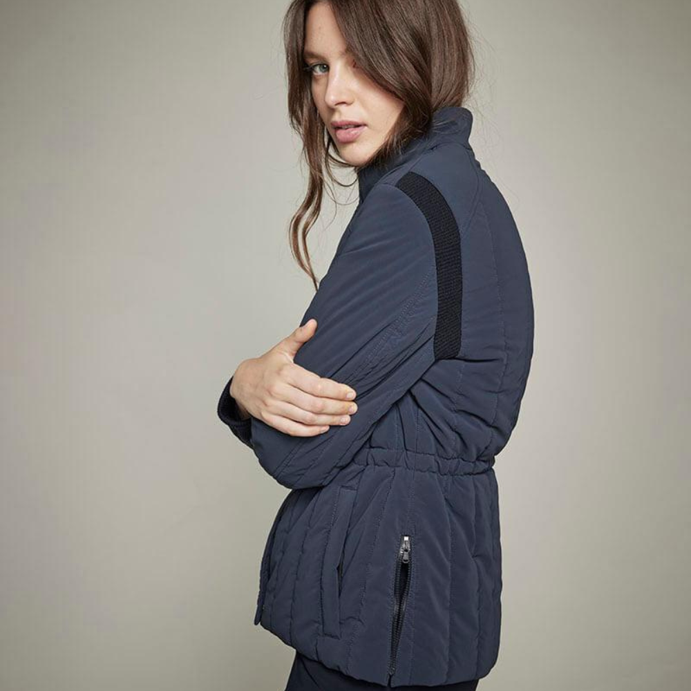 Ladies Tinka Puffer Coat | Navy