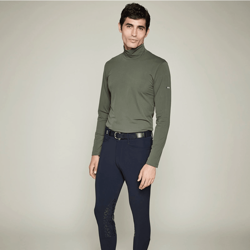 Mens Capitol Breeches | Knee Grip | Navy