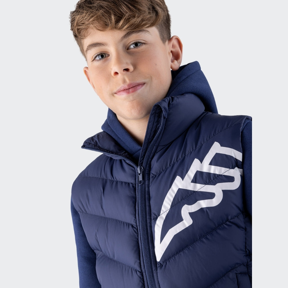 Boys Cerk Padded Vest | Navy