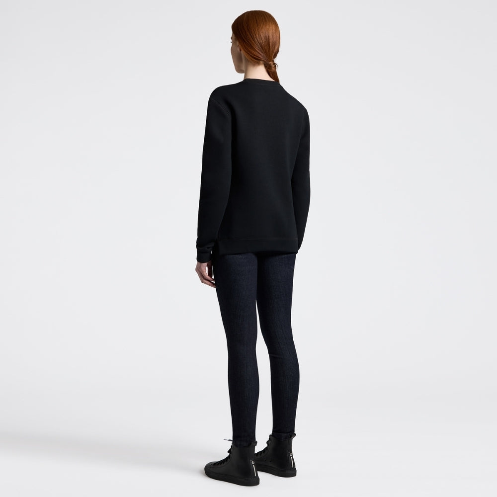 Ladies CT Cotton Crew Neck | Black