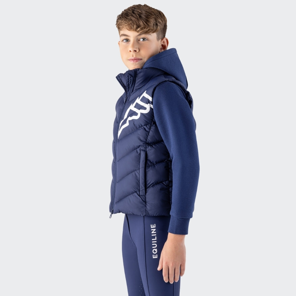 Boys Cerk Padded Vest | Navy