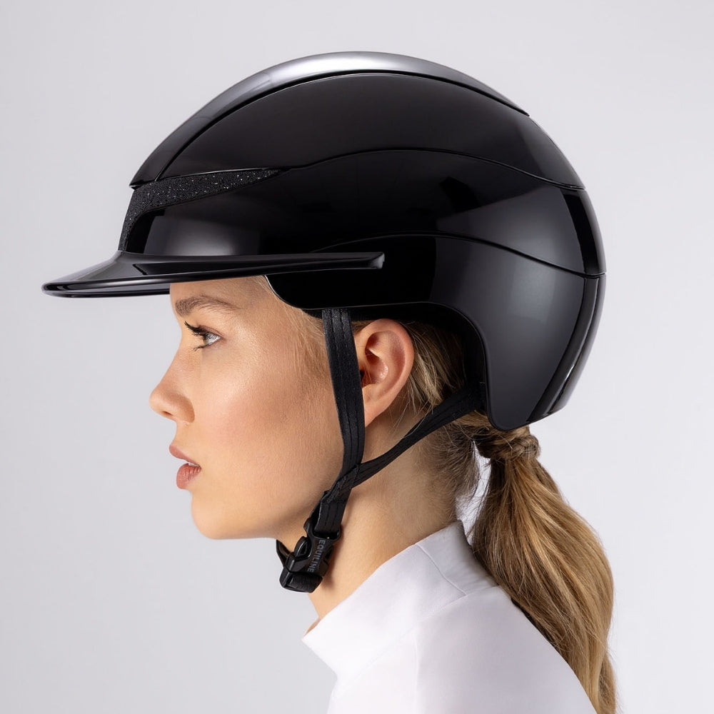 Xanto Helmet | Standard Visor | Swarovski | Glossy Black