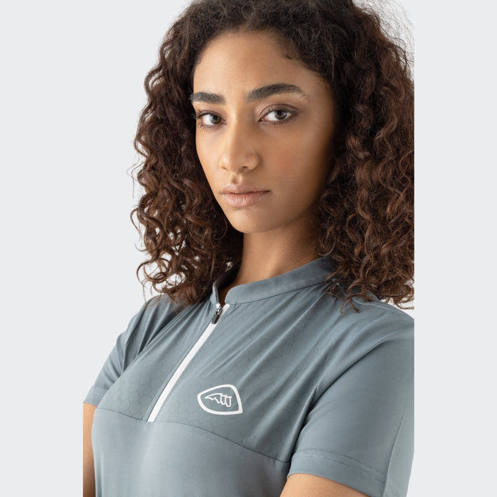 Ladies Eqcresty Training Polo | Short Sleeves | Forest Green