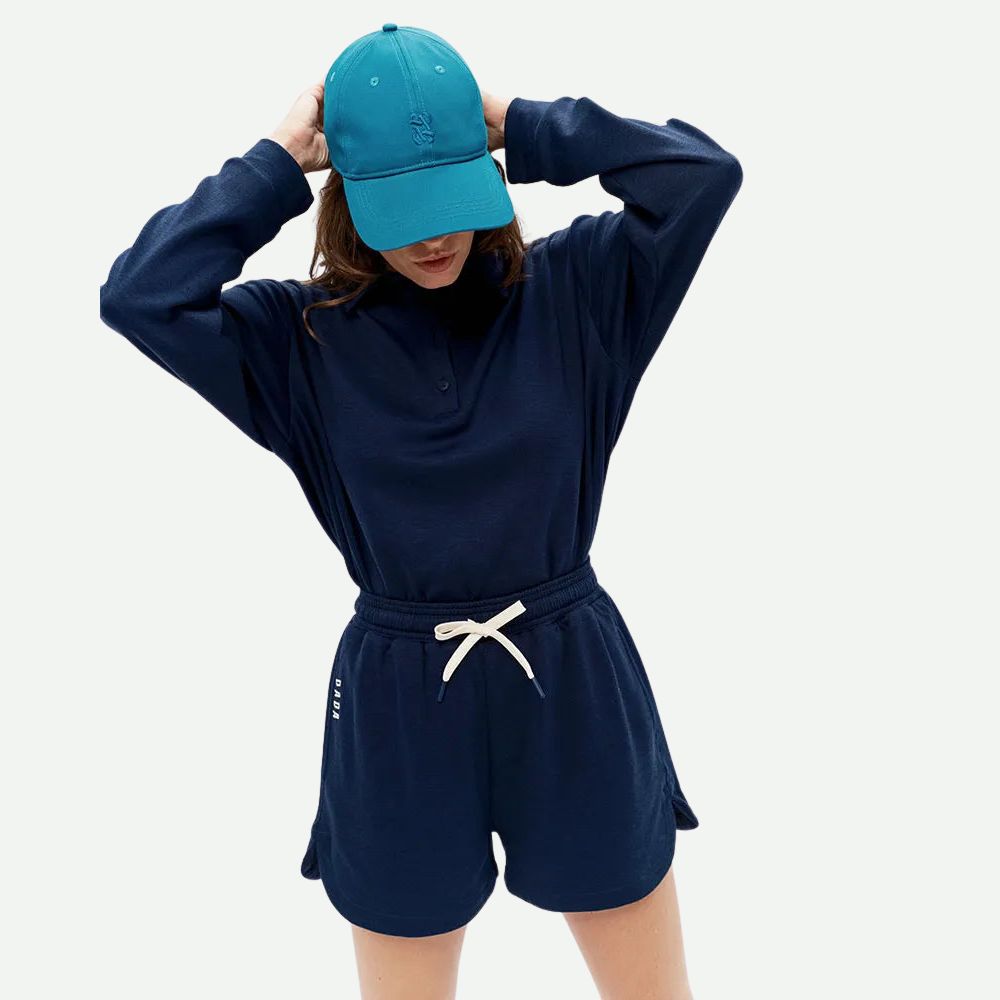 Ladies Oscar Cotton Shorts | Navy